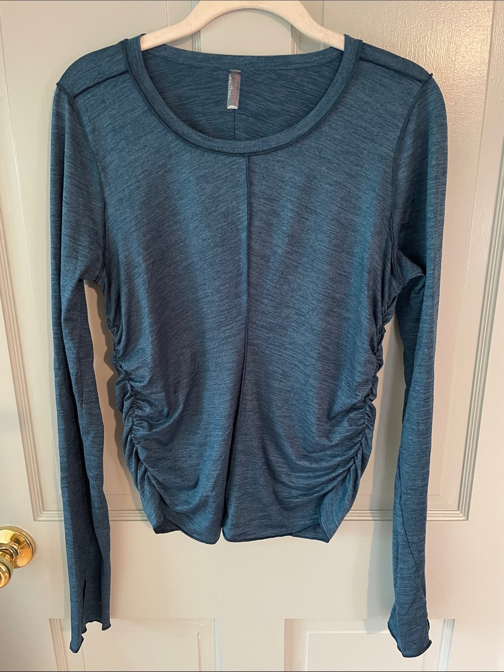 FP Movement Right On Run Long Sleeve Layer Deep Water Large